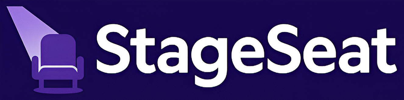 Stageseat logo on purple background